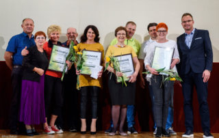 Prejemniki priznanj ob svetovnem dnevu turizma - Mozirje 2019